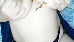 Curvy Woman Touches Herself, Showing Big Ass And Tits