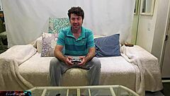 hot blonde teen 18+ in bikini masturbates outdoors watched before doggystyle fuck