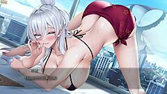 Episode 4: two people in erotic roleplay with blowjob and swallow in bubble bath!