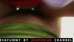 Thai student bent over for intense creampie action in raw encounter.