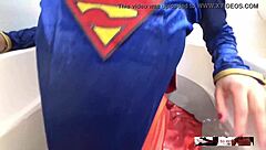 Supergirl Save the Day and Receive a Orgasm