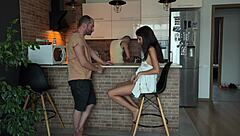 Naughty Wife Cheats With Juicy Blowjob To Best Friend!