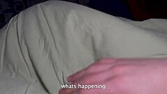 Stepsis wakes me with blowjob and begs for fucking in missionary!