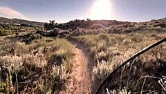 Neva - The D3ad Rac3r Official Music Video with Petite Shaved Pussy Play