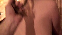 Is this amateur couple's homemade sex tape with big cock and petite milf too hot to handle?