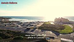 Hot portuguese slut with bubble butt picked up on the beach for fucking!