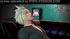 Tifa and Barret Fuck Non-Stop Before Cloud in Hentai