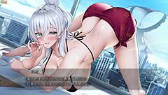 Episode 4: two people in erotic roleplay with blowjob and swallow in bubble bath!