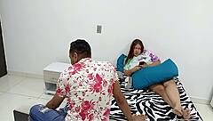 Testing my stepbrother to see if he's gay or not.