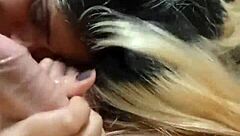 Linda Chica Sucks My Big Cock Until I Cum