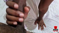 Married woman cumming on single guy's cock while sucking husband's! Double penetration with monster black dick first time?