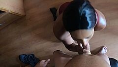 Redhead Enjoys Birthday Cock Gift