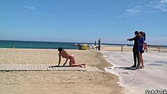 i feel so exposed as a bare spanish slave being walked on the streets