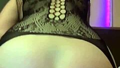 Sexy Cam Girl Rides Dildo And Assfucks Herself