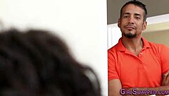 Watch Latina Stepdaughter Teen 18+ In POV Foursome With Big Cocks!