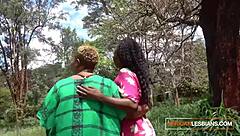 Bbw Black African Milfs Share Dildo In Lesbian Orgasm Experiment
