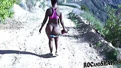 Amateur Ebony Couple Rips Clothes For Intense Assfucking In Ghetto