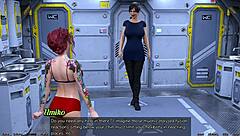 Curvy MILF Dates in Space, Wants Big Tits Action