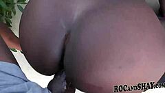 Amateur Ebony Couple Rips Clothes For Intense Assfucking In Ghetto