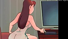 forbidden hentai flick plays in the living room tonight