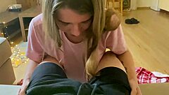 she's gagging and choking on deepthroat!