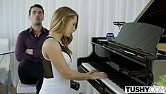 carter cruise gets spanked, licked, and sodomized in doggy