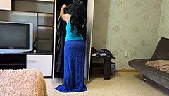 Damn! Old babe with big ass craves anal with young stud