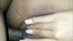 Intense Big Black Cock Makes Ebony Pussy Squirt Passionately