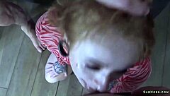 Azura alii performs double blowjobs and anal