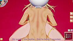 Rupee in Nikke Goddess of Victory sex scene, fucking blonde teen with sexy tits