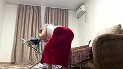 he really pounded that old milf's stretched anal ass, amateurs loving it