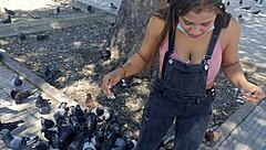 My step uncle lets me use his room to fuck my girlfriend since i have no money for elsewhere