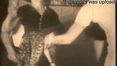 vintage granny fanny in retro hairy style