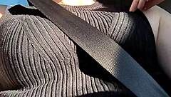 I let the Uber driver finger my tight pussy