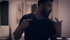 Homeless teen licks and deepthroats family man's cock for cumshot