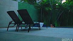 Pool Party: Boyfriend Craves Eating My Ass!