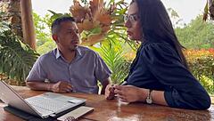 boss interacts with pregnant employee to avoid dismissal part 1