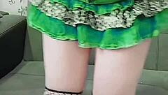Horny Ladyboy Twink Feels Intense Pleasure in Sissy Crossdressing