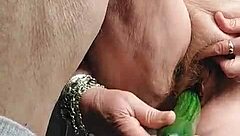 German grandmother embraces her sensual side with passion