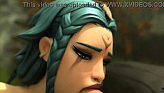 this league of legends cartoon porn is hot