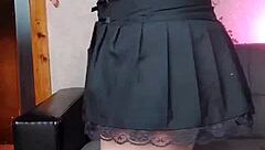 Horny Ladyboy Twink Feels Intense Pleasure in Sissy Crossdressing