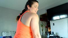 43yo Milf Deepthroats Neighbor Boy's Huge Cock