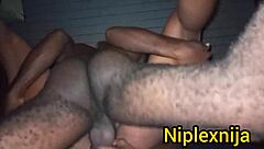 mature black babe bent over for doggystyle sex 😍