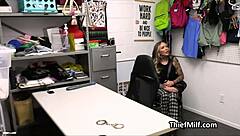 Does The Busty Tattoo Artist Milk The Officer's Dick Secretly?