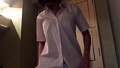 Beautiful Japanese Teen 18+ Girl With Huge Natural Tits Gives Sloppy Blowjob In Amateur Video