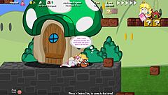 Princess Peach Reveals Big Tits In Hentai Tale