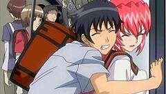 Hentai - Touching My Busty Step Sister In The Train Subtitled