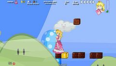 Princess Peach Reveals Big Tits In Hentai Tale