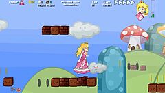 Princess Peach Reveals Big Tits In Hentai Tale