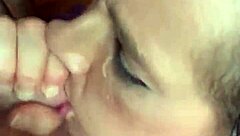 Girlfriend Sucks Monster Cock And Licks Balls In POV